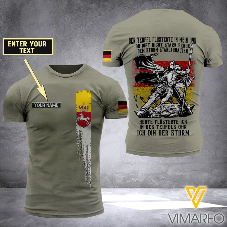 PERSONALIZED HANNOVER 3D PRINTED TSHIRT DDYY08