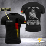 GERMAN SOLDIER CUSTOMIZE T SHIRT 3D PRINTED TMTL 104