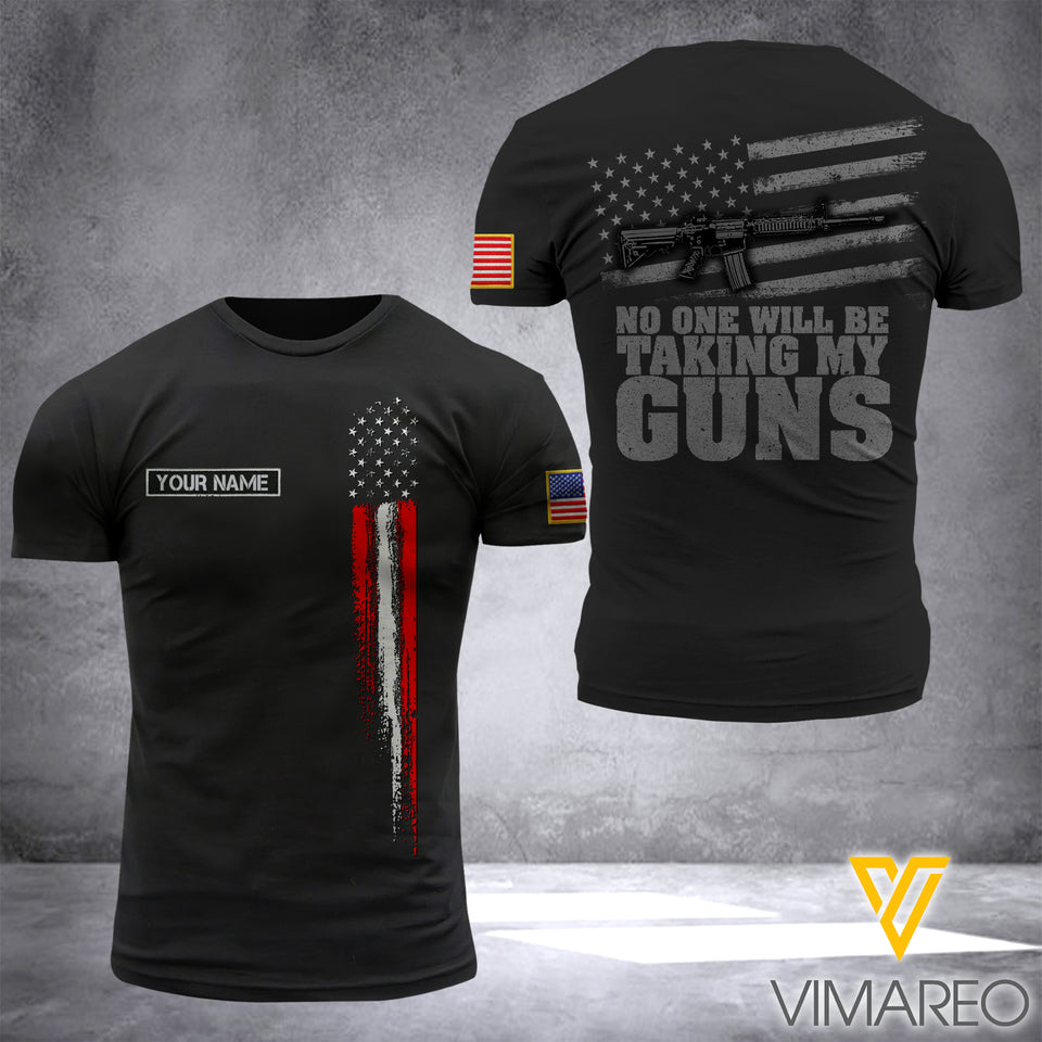 Customized USA Flag 3D PRINTED SHIRT 1504NGBD