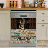 Angus Cattle Kitchen Dishwasher Cover
