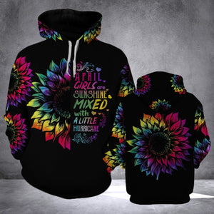 April Girl 3D printed hoodie SSEJDS