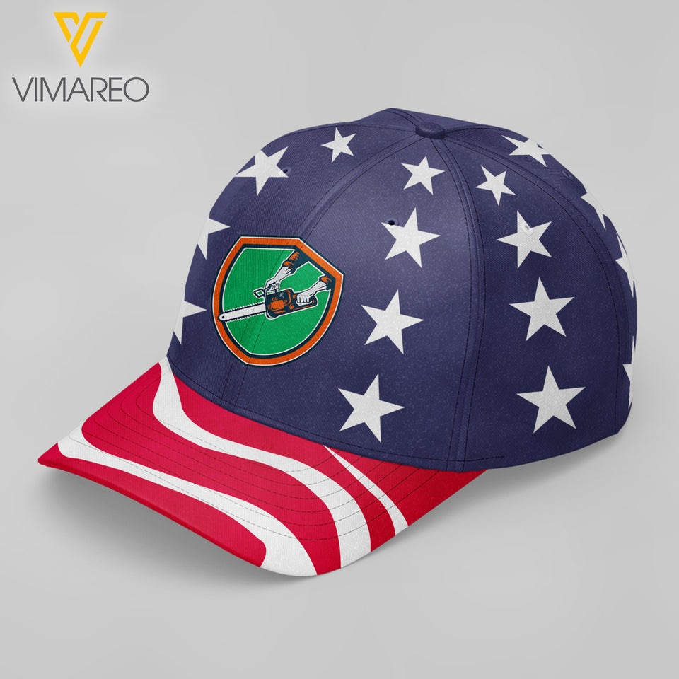 Arborist 3D printed Peaked cap DFT