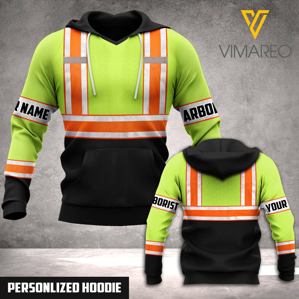 Personalized Arborist 3D printed hoodie MEU