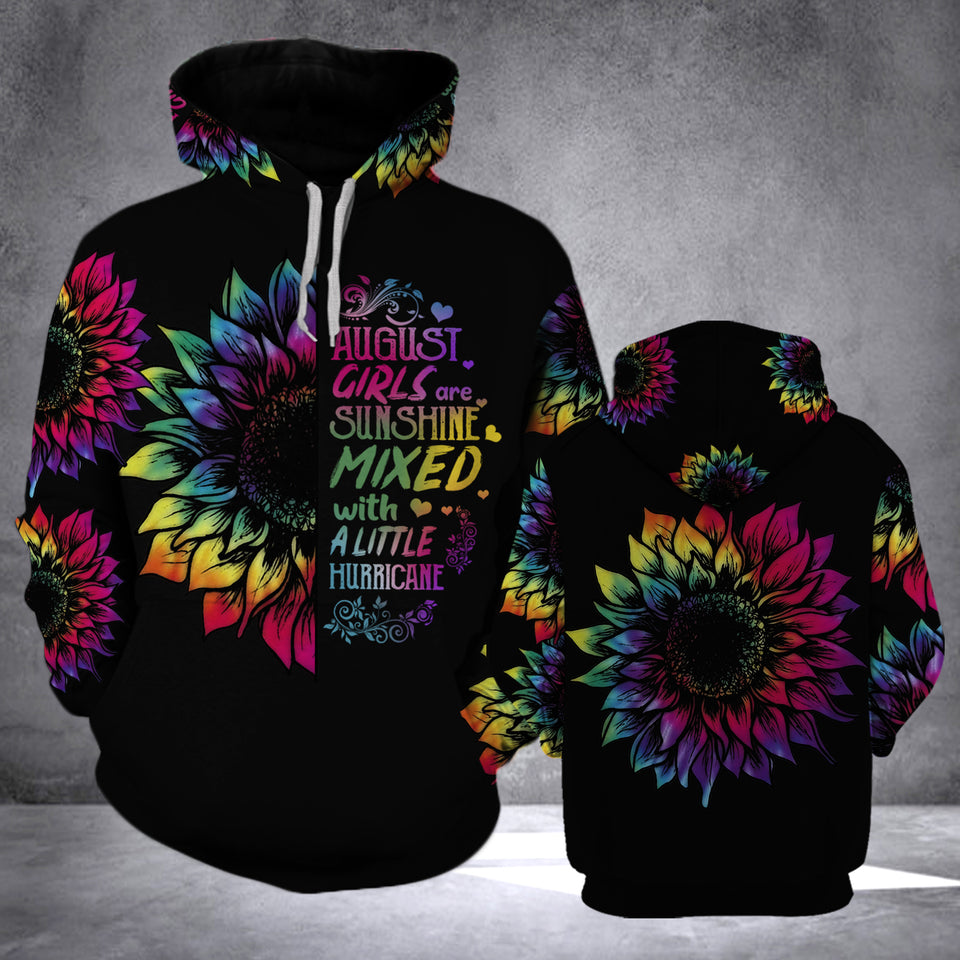 August Girl 3D printed hoodie SSEJDS