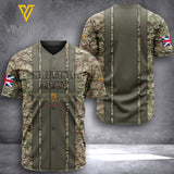 PHN British Army Baseball Shirt Printed APR-MQ09