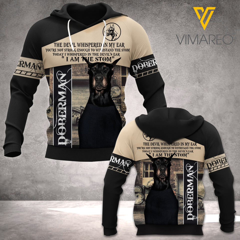 MH DOBERMAN DOG HOODIE 3D PRINTED FEB-NV18