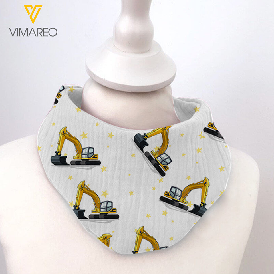 Excavator Baby Neckerchief KSHEU2