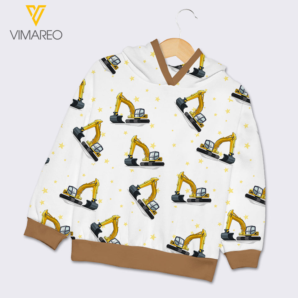 Excavator Baby Hoodie KSHEU8