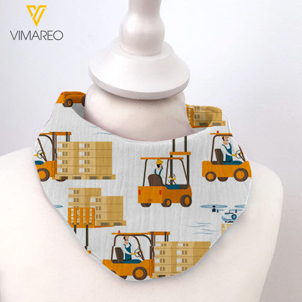 Forklift Baby Neckerchief KSHEU2