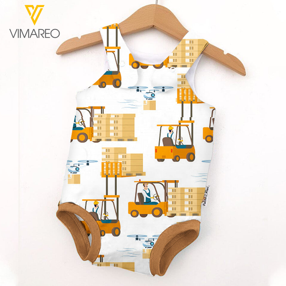 Forklift Baby Romper KSHEU4