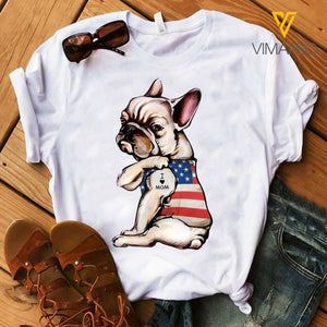 Frenchie Dog Mom Tshirt MFETR