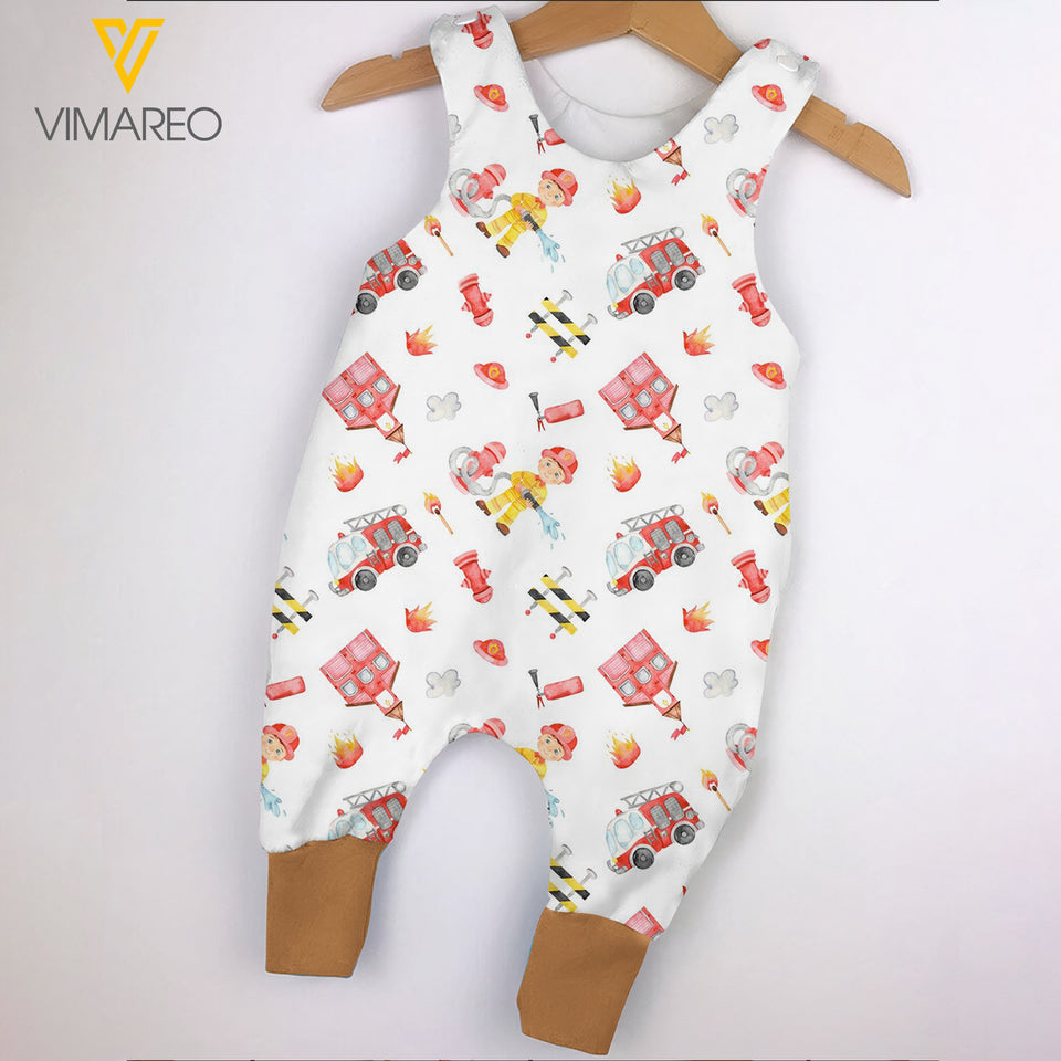 Firefighter Baby Romper KSHEU1