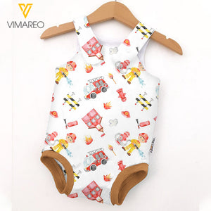 Firefighter Baby Romper KSHEU4