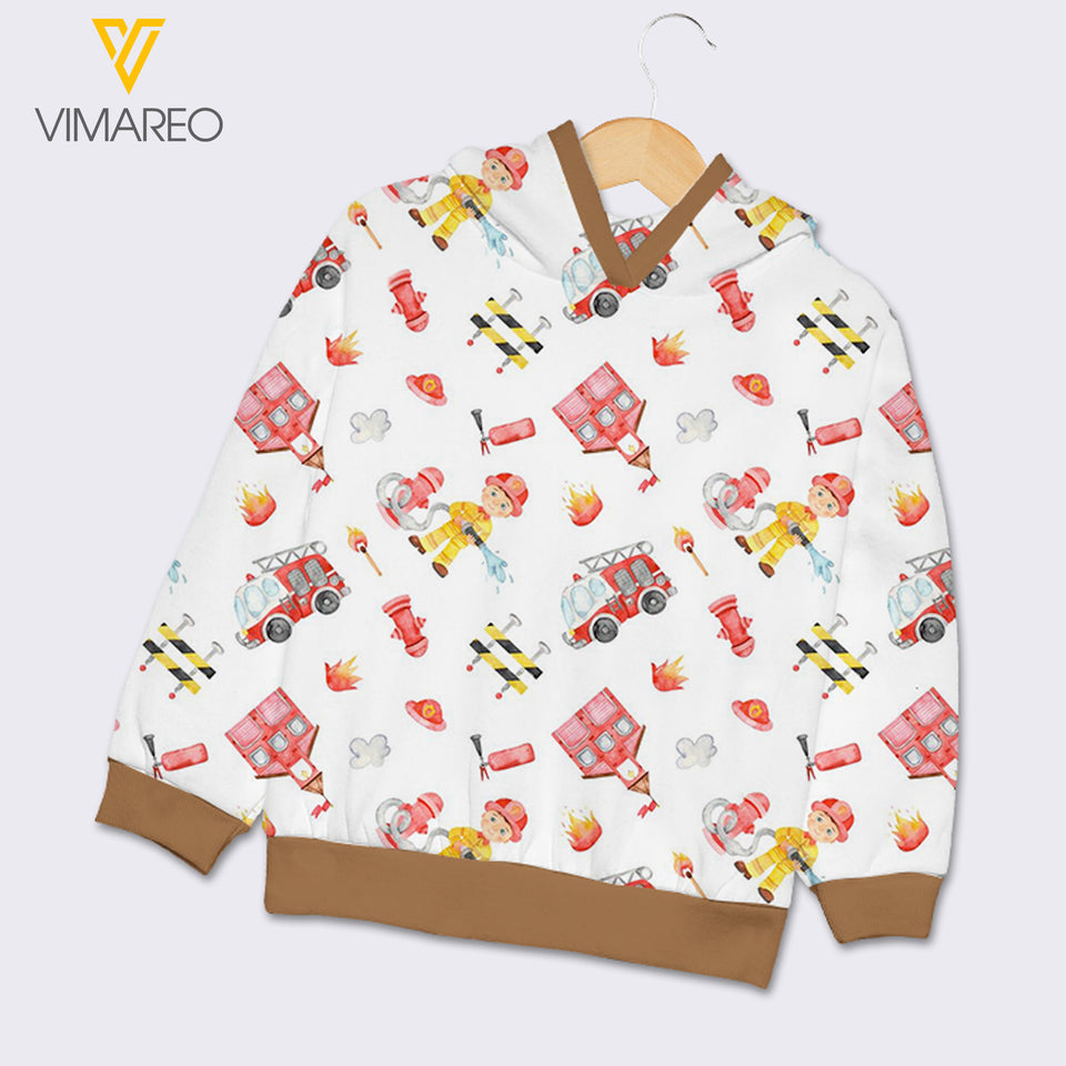 Firefighter Baby Hoodie KSHEU8