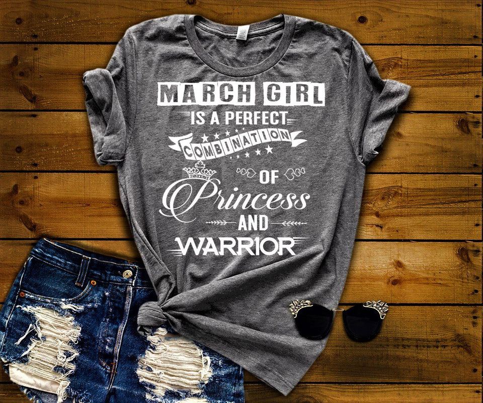 March Girl Is Perfect Combination Of Princess And Warrior
