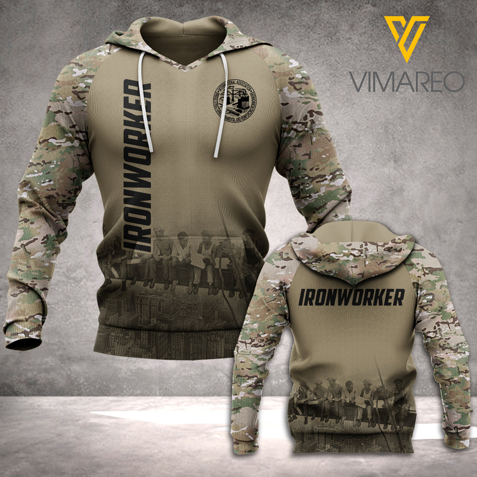 Ironworker 3D printed hoodie NDG