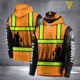 Arborist Safety Mask Hoodie 3d printed dh 2202HQ