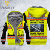 MH IRONWORKER SAFETY FLEECE HOODIE 3D PRINTED FEB-HQ02