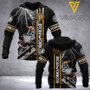 LKH IRONWORKER HOODIE 3D PRINTED HVQ0502