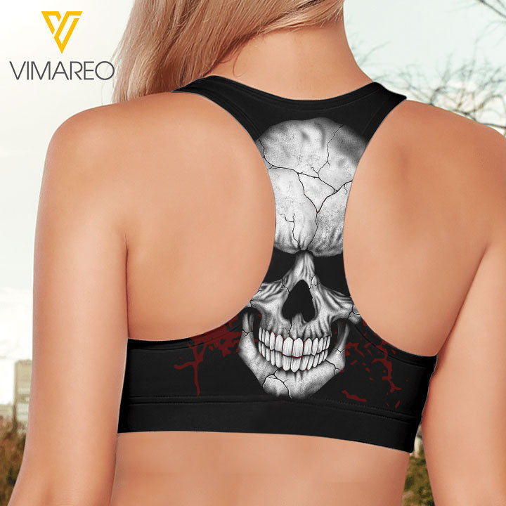 Taken by a crazy Fireman 3D printed Sport bra