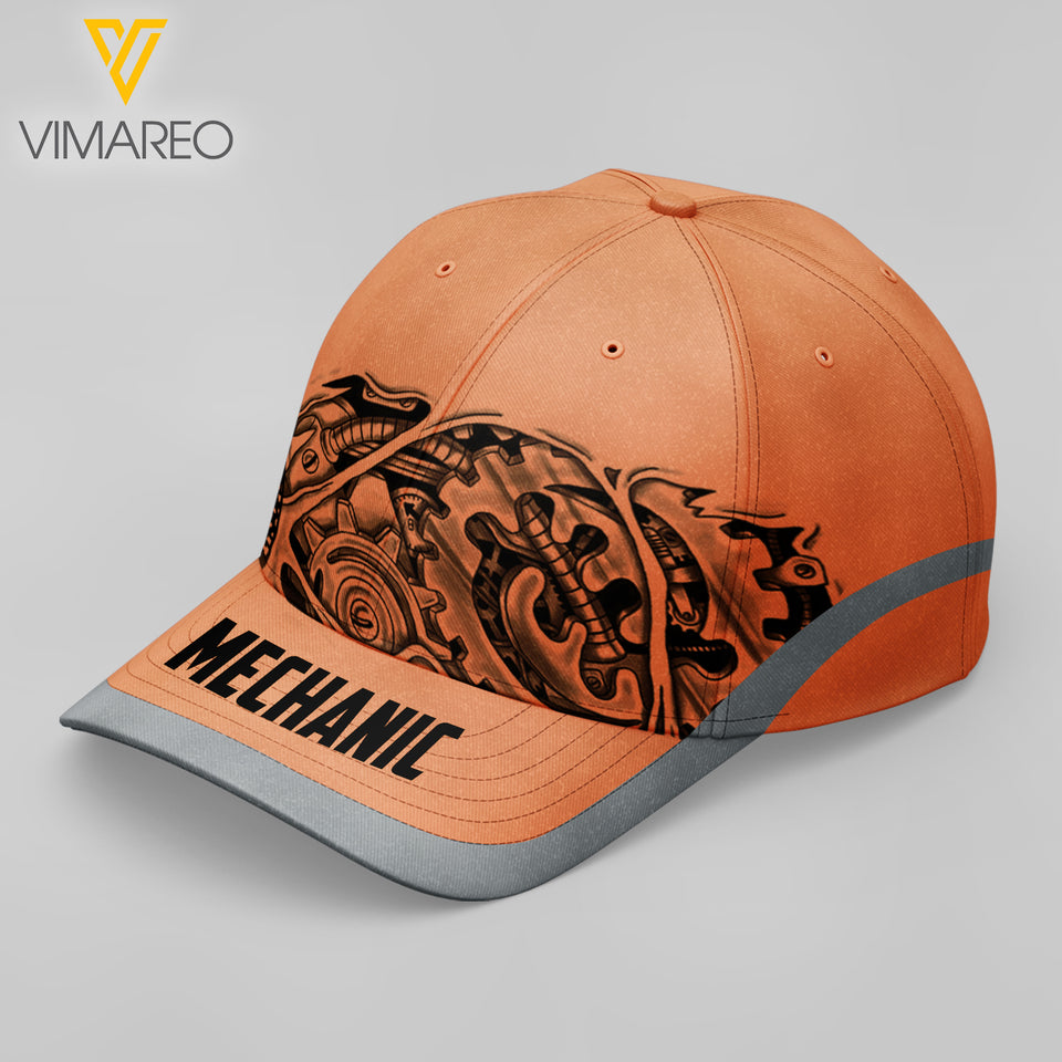Mechanic 3D printed Peaked cap VSL