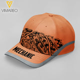 Mechanic 3D printed Peaked cap VSL