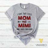 Customized Grandma nickname 3D Printed Shirt