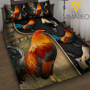 VH ROOSTER BEDDING SET 0402 HVQ