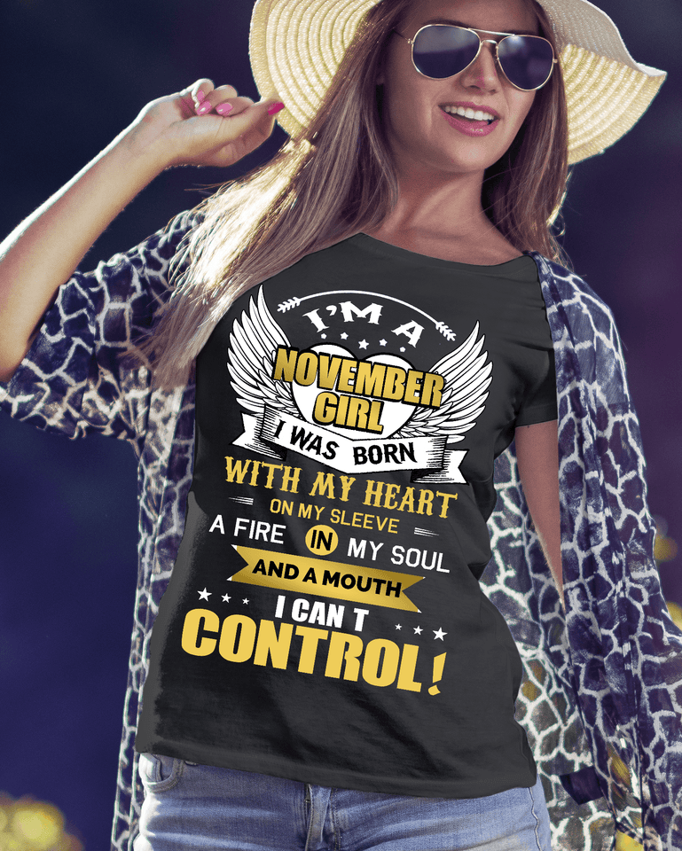 Born With The Heart On My Sleeve November