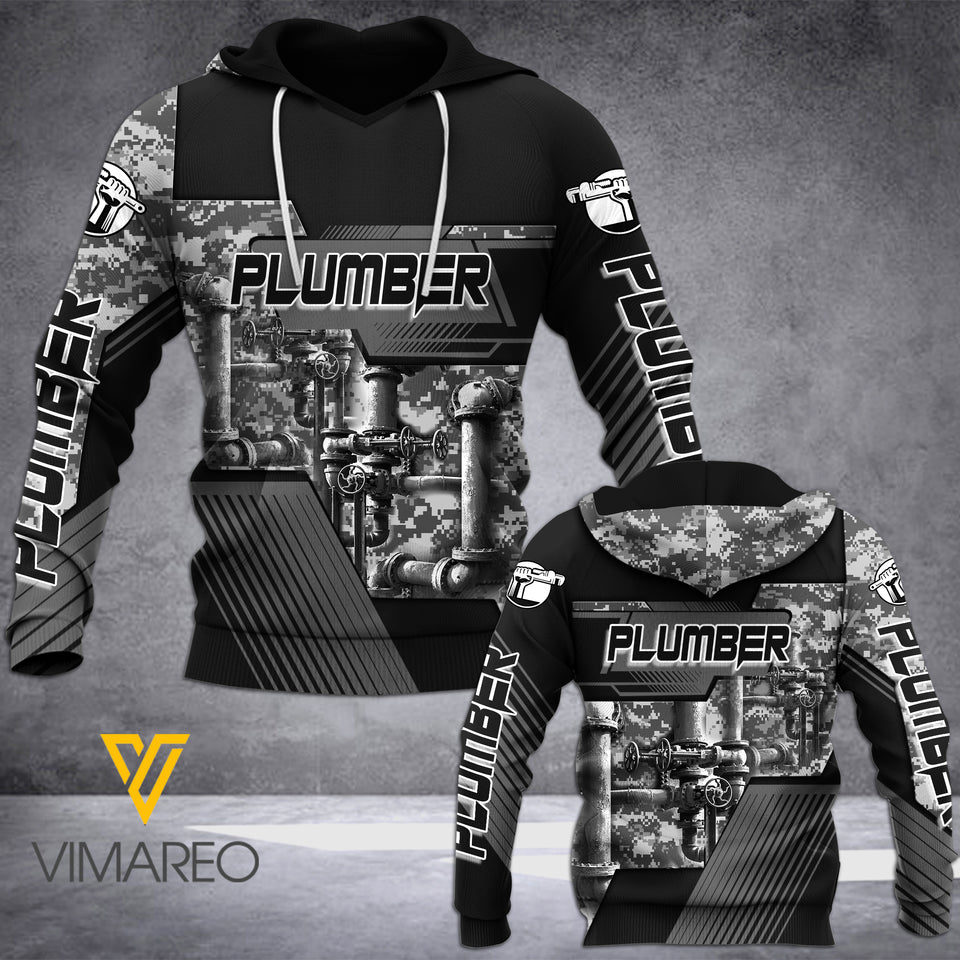 Plumber 3D printed hoodie KTS