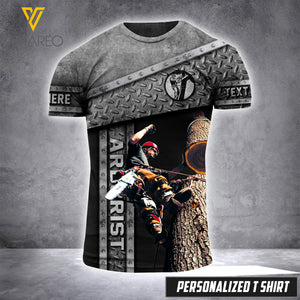 arborist CUSTOMIZE T SHIRT 3D PRINTED TMT 125