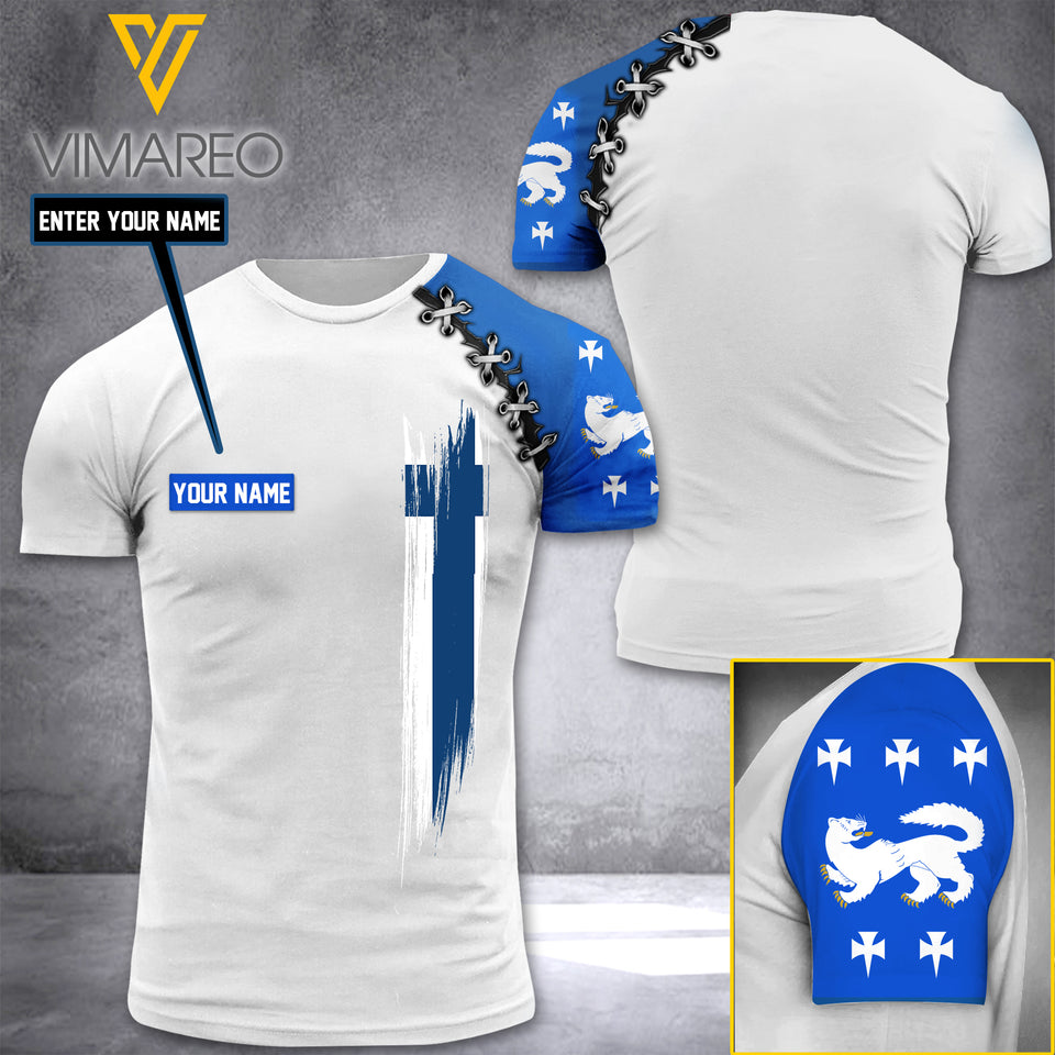 PERSONALIZED Ostrobothnia TSHIRT 3D PRINTED JUL-NL28