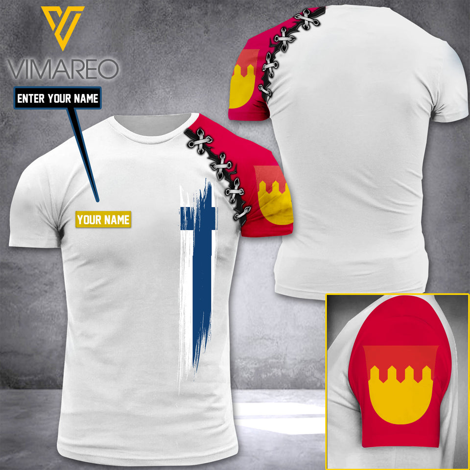 PERSONALIZED Pirkanmaa TSHIRT 3D PRINTED JUL-NL28