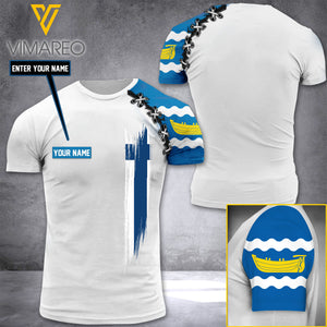 PERSONALIZED Uusimaa TSHIRT 3D PRINTED JUL-NL28