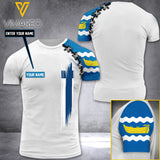 PERSONALIZED Uusimaa TSHIRT 3D PRINTED JUL-NL28