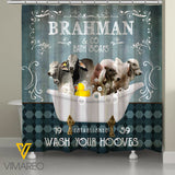 Brahman Cattle Shower Curtain VMT