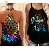 Strong Criss-Cross Open Back Camisole Tank Top DHBEH