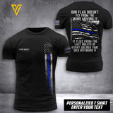 Personalized US Police 3D printed hoodie SST