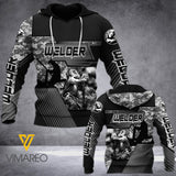 Welder 3D printed hoodie KTS
